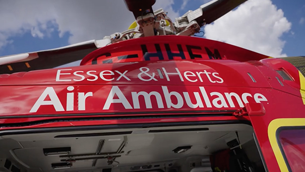 Essex Herts Air Ambulance Go 2 Testimonial Essex Herts Air Ambulance Go 2 Testimonial